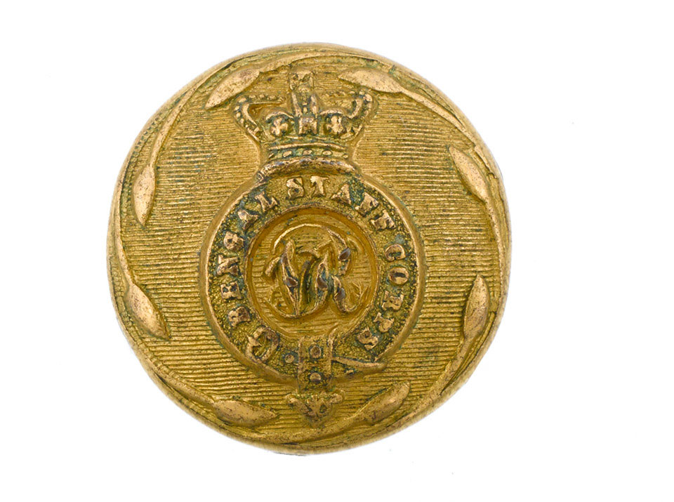 Button, Bengal Staff Corps, 1876-1891 