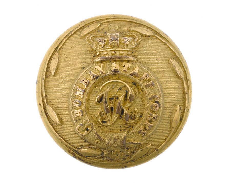 Button, Bombay Staff Corps, 1861-1876 