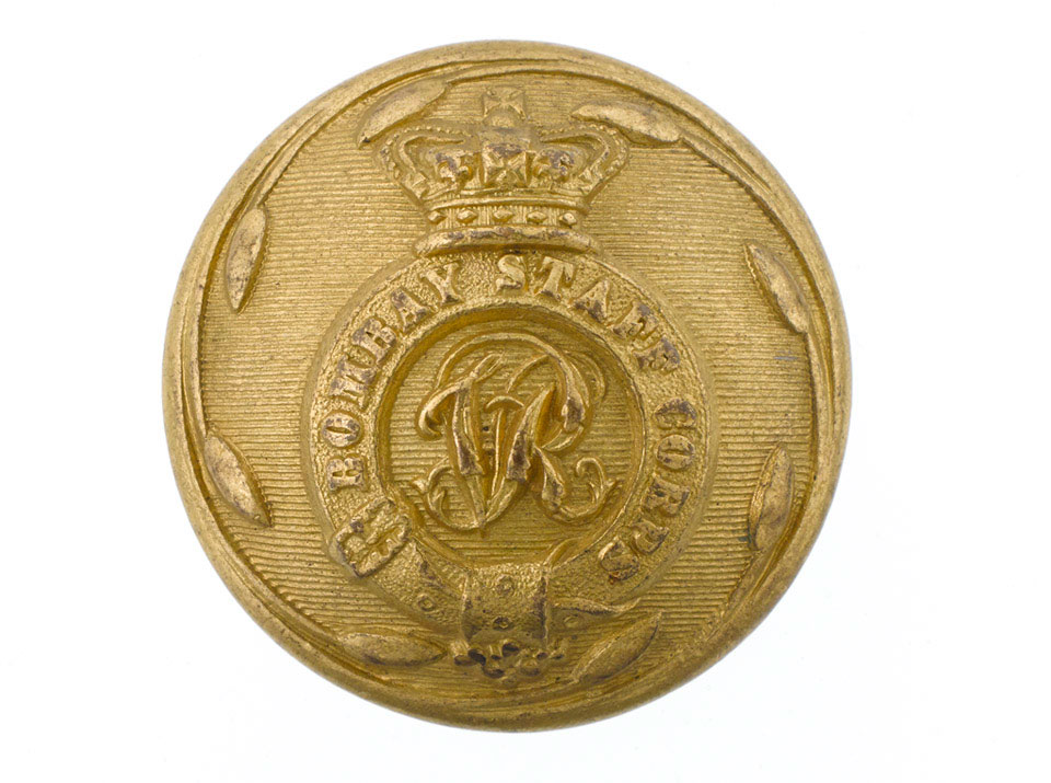 Button, Bombay Staff Corps, 1861-1876 | Online Collection | National ...