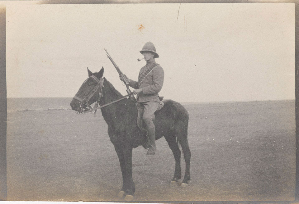 Lieutenant Bowcher Clarke, Worcestershire Company, 5th Mounted Infantry, 1901