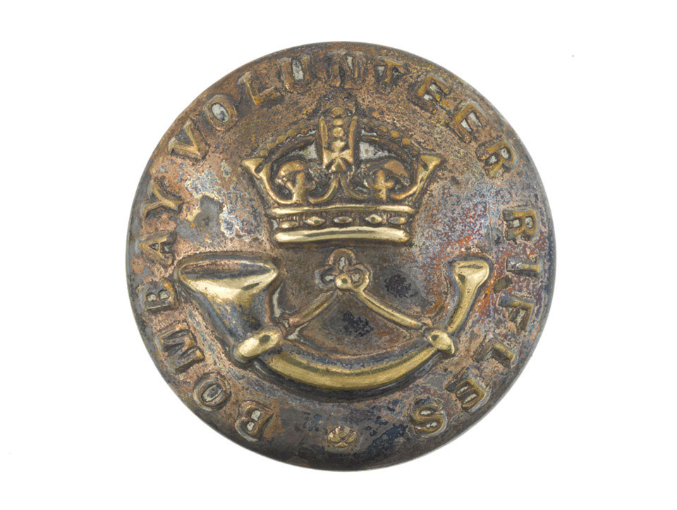 Button, Bombay Volunteer Rifles, pre-1901 | Online Collection ...