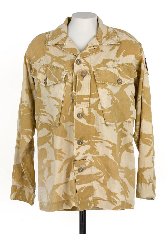 Combat shirt, desert DPM, Sergeant Chantelle Taylor, Royal Army Medical Corps, 2008