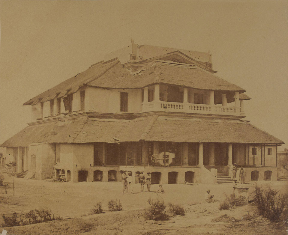 Bank's House, Lucknow, 1858 (c) Online Collection National Army Museum, London