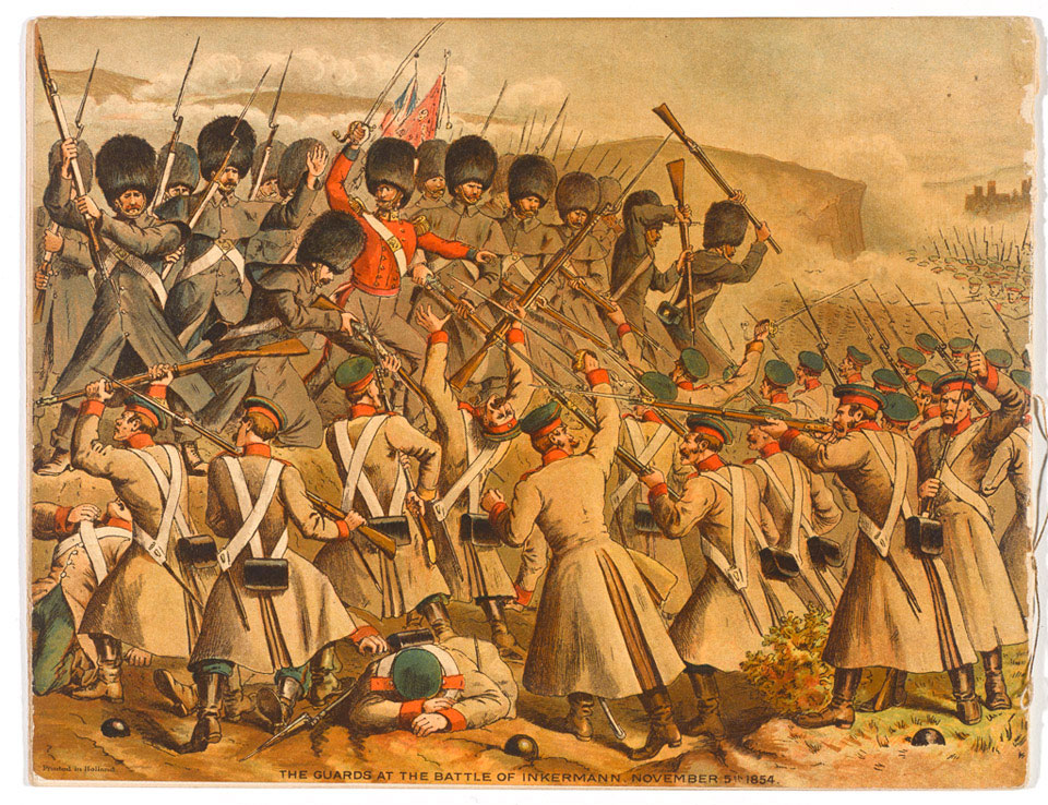 'The Guards at the Battle of Inkermann November 5th 1854' Online