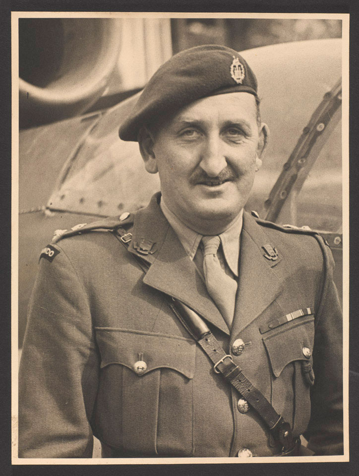 Lieutenant Colonel Augustus Newman VC, No 2 Commando and The Essex Regiment, 1945 (c)