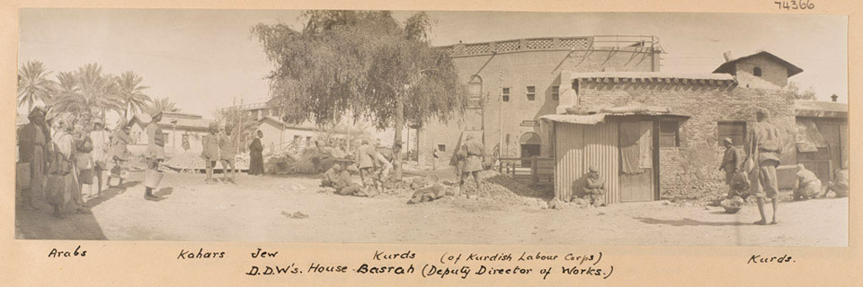 'D.D.W's House Basrah (Deputy Director of Works)', Mesopotamia, 1916 (c)