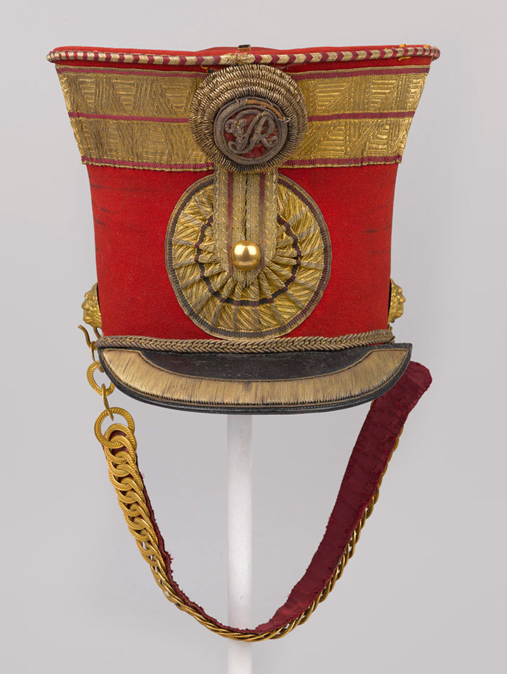 Shako, 15th (The King's) Light Dragoons (Hussars), 1850 (c) | Online ...