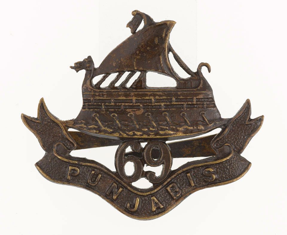 Cap badge , 69th Punjabis, 1903-1922