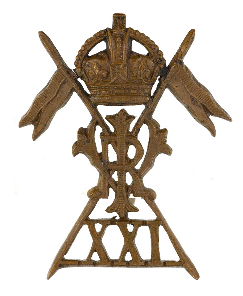 Cap badge, 21st (Empress of India's) Lancers, 1917 (c)