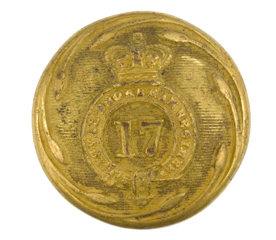 Button, 17th (The Loyal Purbiah) Regiment of Bengal Native Infantry ...