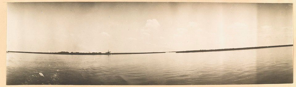'The Tigris widens again from up-stream of Qalat Saleh', Mesopotamia, 1916 (c)