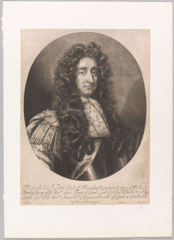 General Louis de Duras, 2nd Earl of Feversham, Captain of the 1st Troop of Guards, 1685 (c)