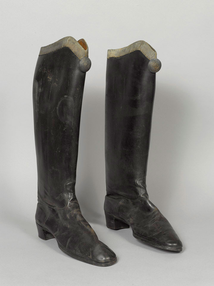 Boots, 3rd von Zieten Hussars, worn by HRH The Duke of Connaught, pre ...