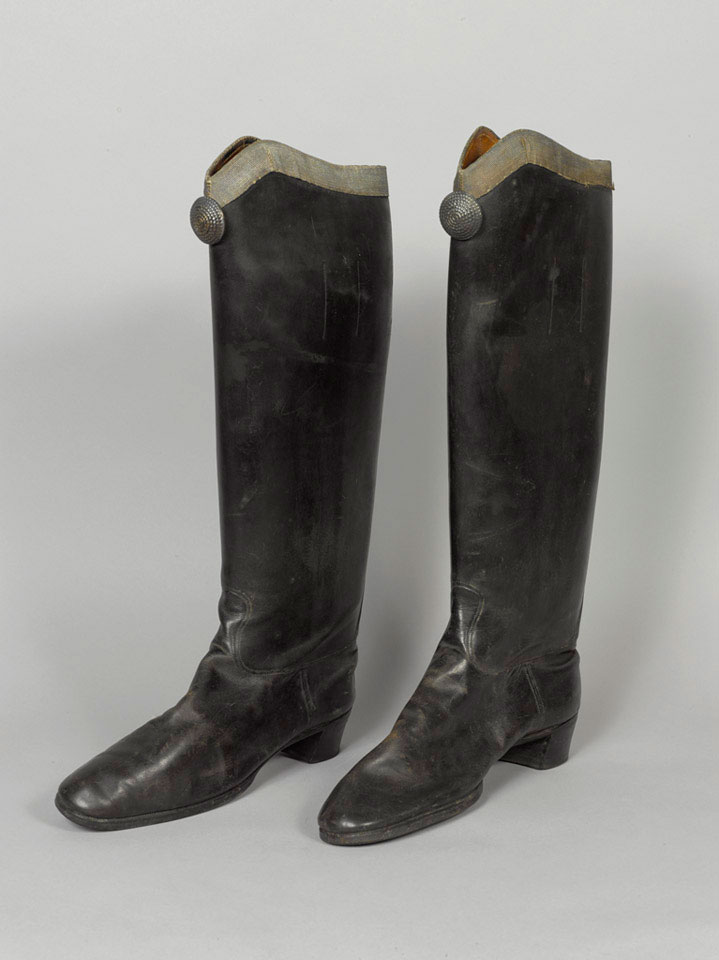 Boots, 3rd von Zieten Hussars, worn by HRH The Duke of Connaught, pre-1914
