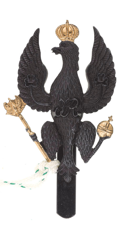 Cap badge, other ranks, King's Royal Hussars, 1993, sealed pattern, 1993