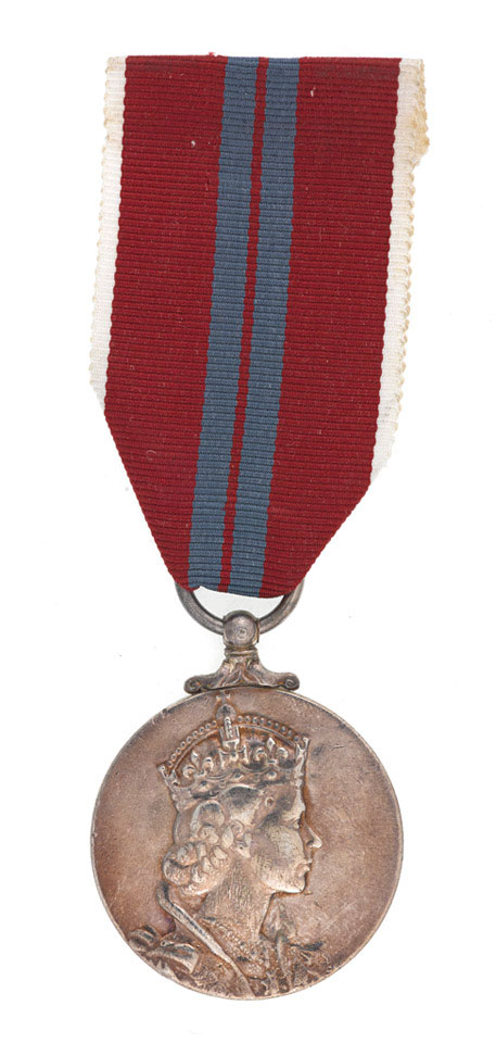 Queen Elizabeth II Coronation Medal, Warrant Officer Inusa Wasi, King's African Rifles, 1953