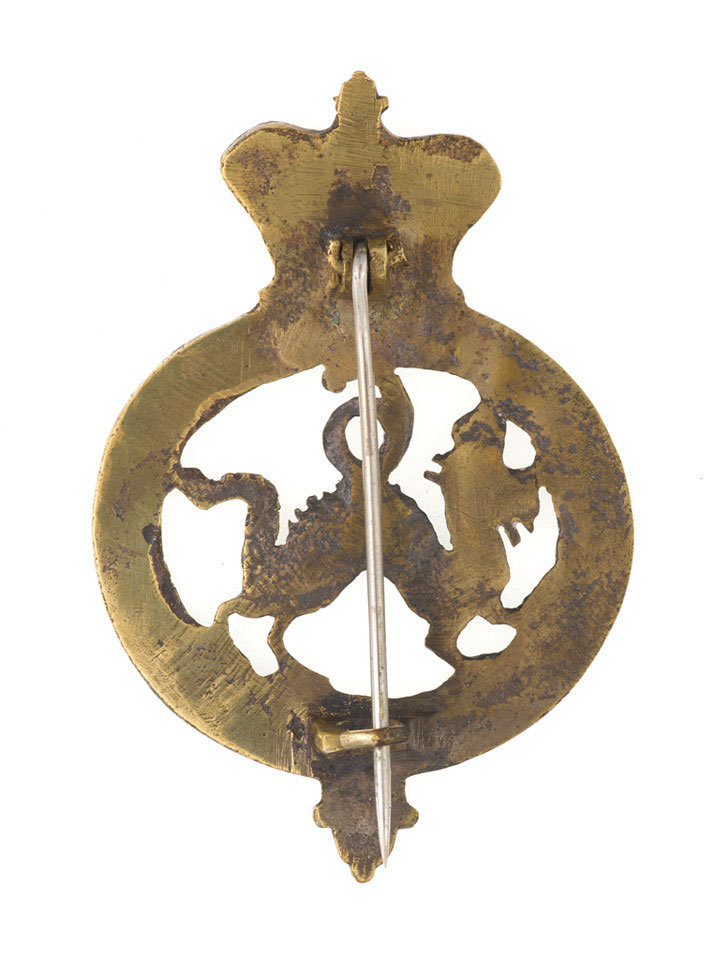 Pugri badge, 6th Regiment of Madras Infantry, pre-1901 | Online ...