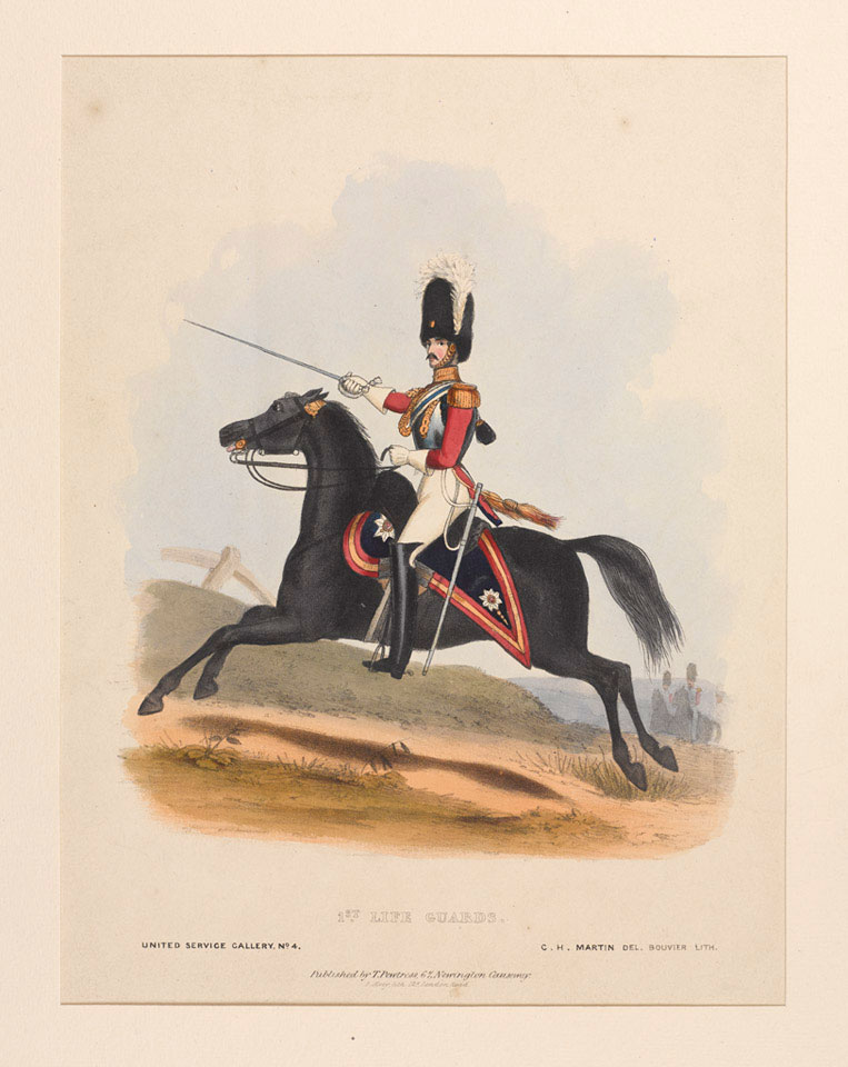 '1st Life Guards', 1831 (c) | Online Collection | National Army Museum ...