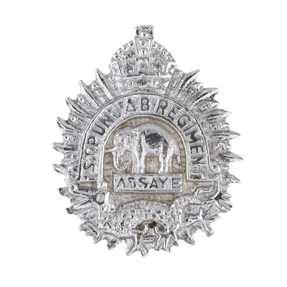 Badge, Bearer, 1st Punjab Regiment, 1922-1947 | Online Collection ...