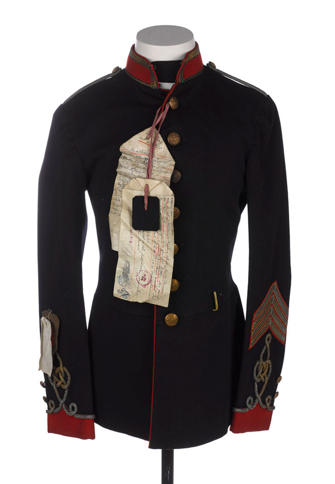 Tunic, full dress, staff, Military Provost Staff Corps, standard pattern, 1914