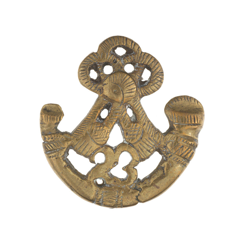 Cap badge, 23rd (Wallajahbad) of Madras Light Infantry, pre-1903 ...