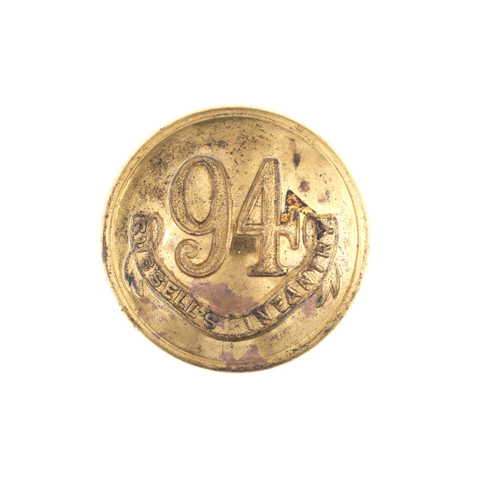 Button, 94th Russell's Infantry, 1903-1922