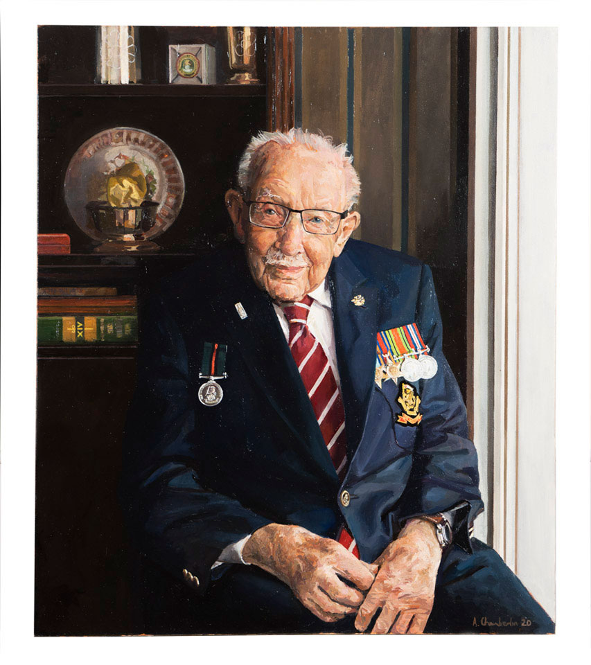 Captain Sir Tom Moore (1920-2021), 2020