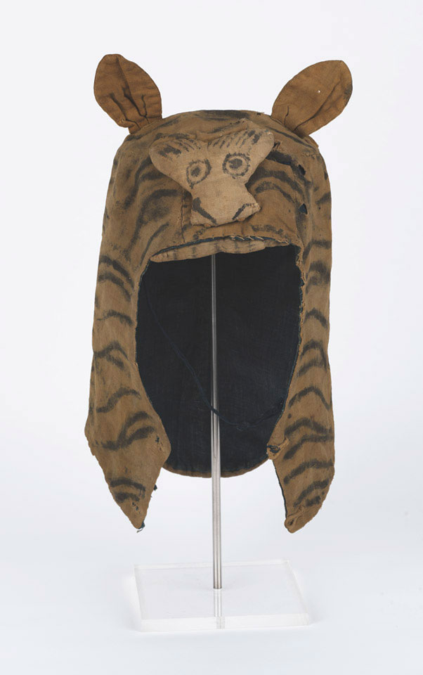 Tiger headdress, Chinese imperial forces,  3rd China War (Boxer Rebellion), 1900-1901