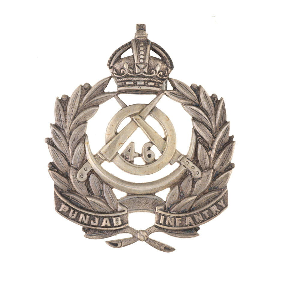 Pouch badge, 46th Punjab Infantry, 1901-1903 | Online Collection ...