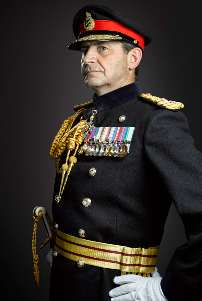 Major General Robert Bruce CBE, DSO, Colonel of The Royal Regiment of ...