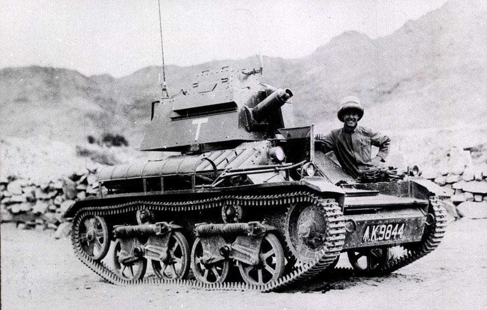 Mark IIB Indian Pattern light tank, Mohmand, India, 1935.