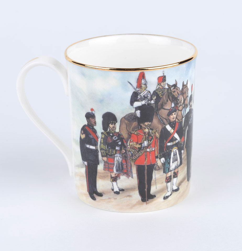 Bone china mug commemorating the Golden Jubilee of Queen Elizabeth II, 2002 Online Collection