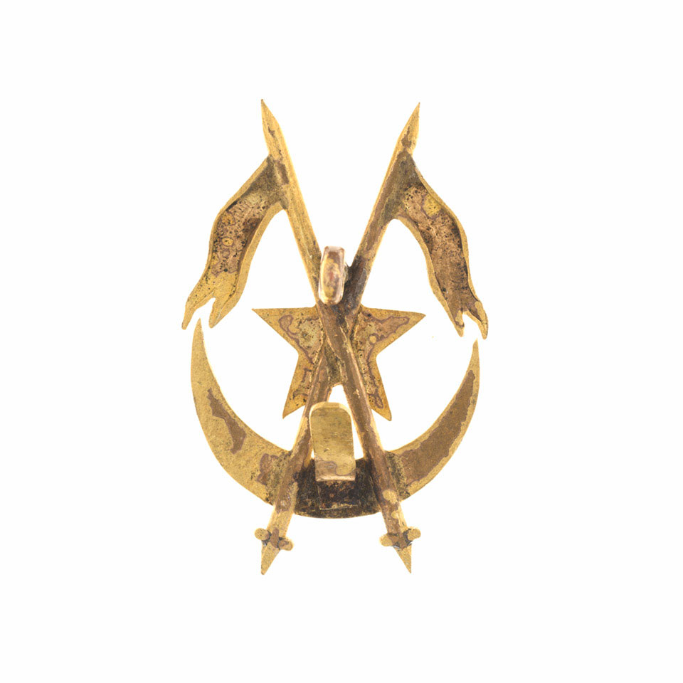 Cap badge, officer, 15th (Cureton's Multani) Regiment of Bengal Lancers ...