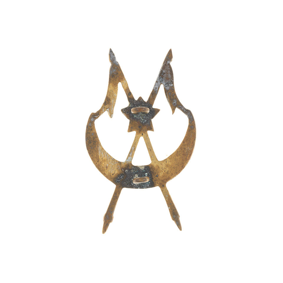 Cap badge, 15th (Cureton's Multani) Regiment of Bengal Lancers, 2nd ...