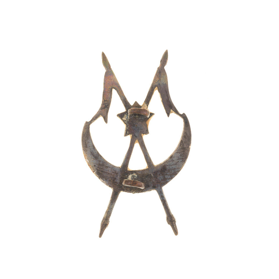 Cap badge, officer, 15th (Cureton's Multani) Regiment of Bengal Lancers ...