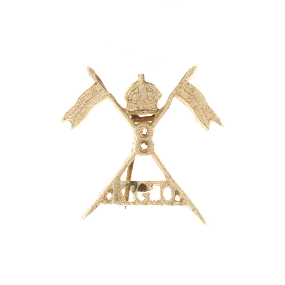 Pugri badge, 8th King George's Own Light Cavalry, 1922-1947 | Online ...