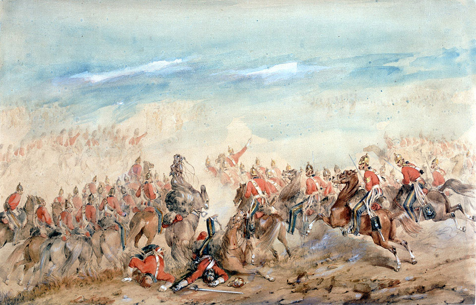 The Charge of the Heavy Brigade, Balaklava, 1854