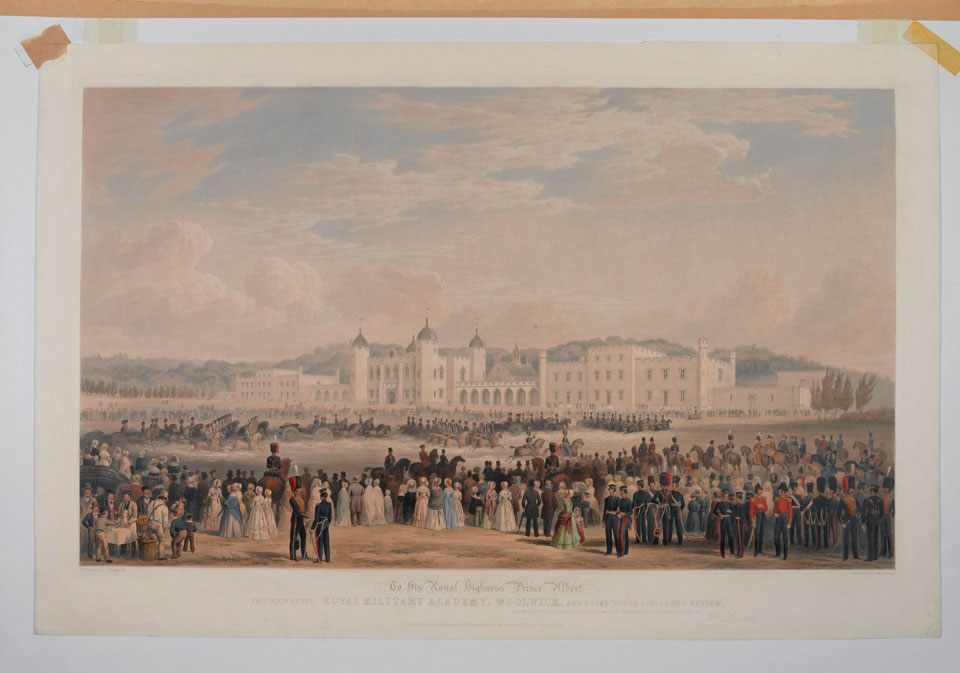 Royal Military Academy Woolwich and Royal Horse Artillery Review, 1840 (c)