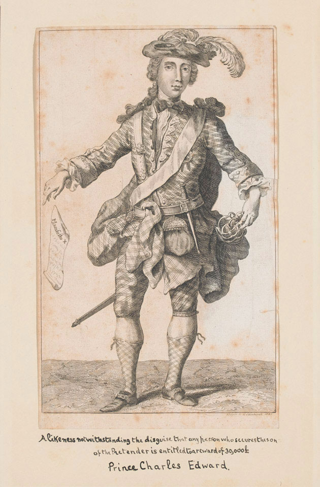 Prince Charles Edward Stuart, 1745
