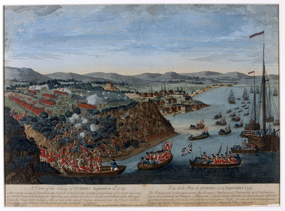 View of the Taking of Quebec, 13 September 1759