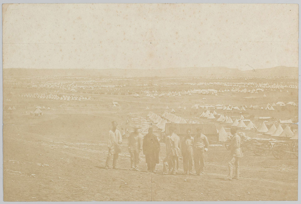 Camp of 2nd, 4th and Light Divisions from Cathcart's Hill, 1855 (c