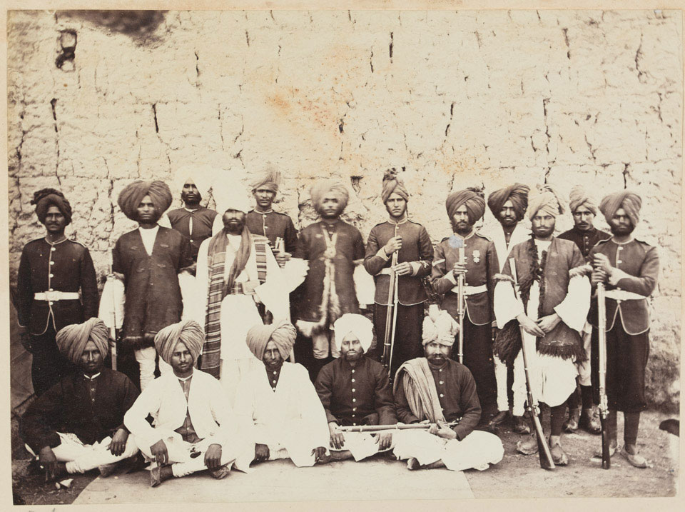 Soldiers of the 29th (Punjab) Regiment of Bengal Native Infantry in Afghanistan, 1878 (c)