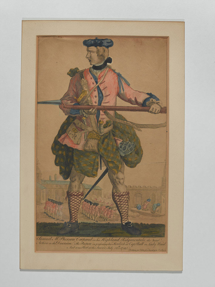 Samuel McPherson, Corporal, shot at the Tower 1743