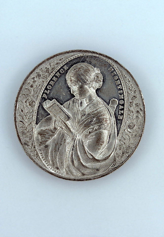 Medal commemorating Florence Nightingale, 1856 (c)