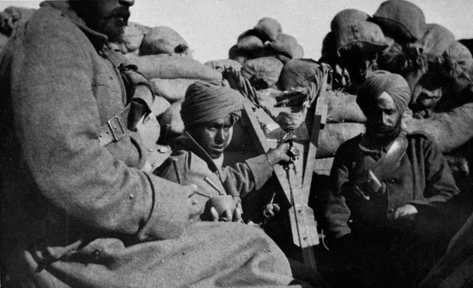 29th Indian Infantry Brigade in the trenches, Gallipoli, 1915
