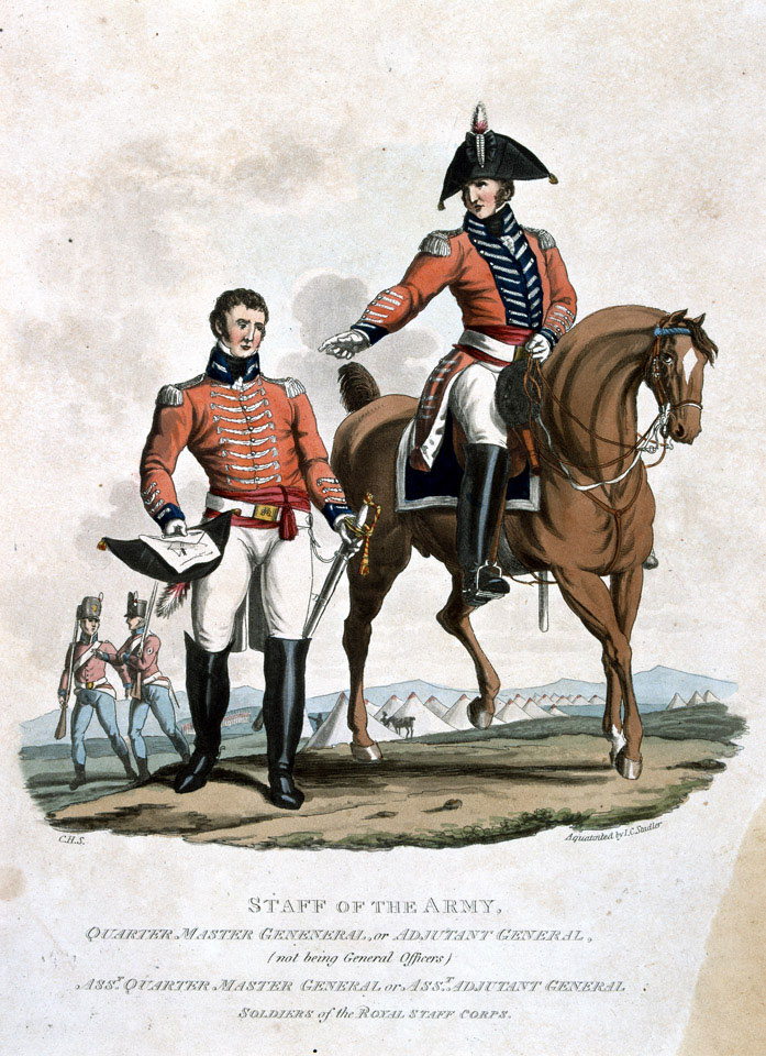 Staff of the Army, 1812