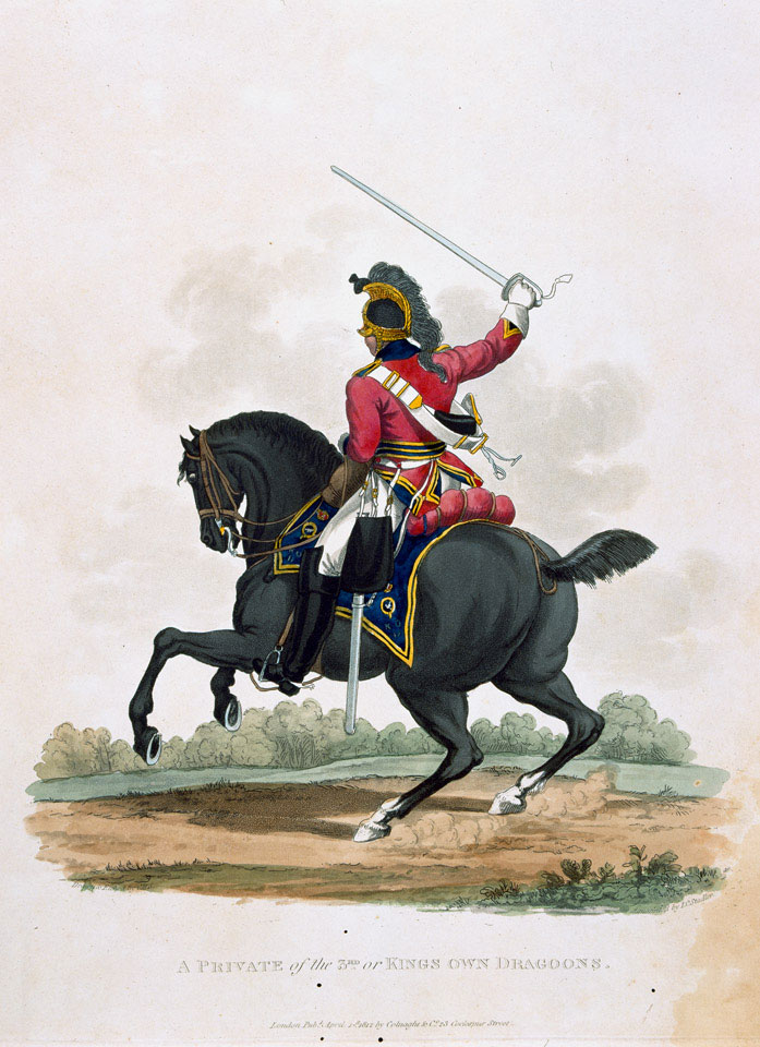 A Private of the 3rd or Kings Own Dragoons, 1812