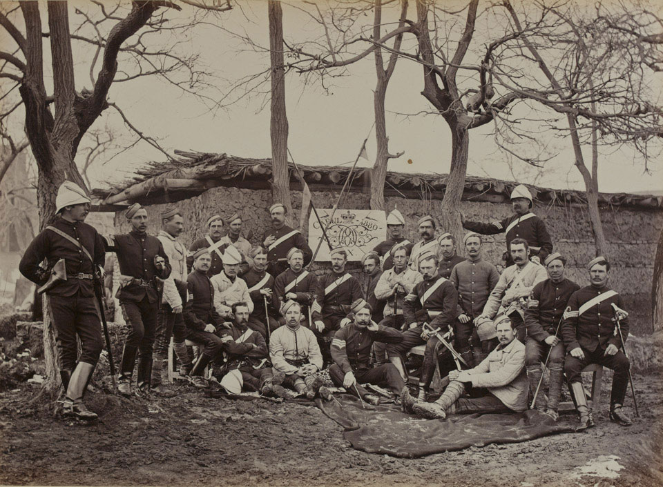 Sergeants of the 9th Lancers, Kabul, 1880