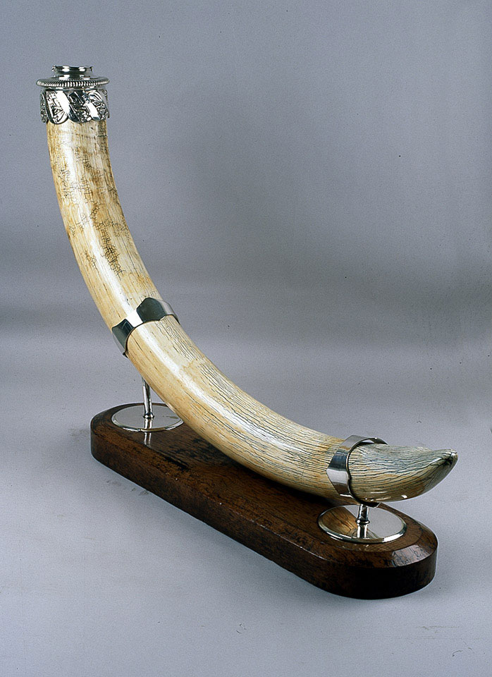 Snuff Mull, Elephant Tusk, 94th Regiment, 1880 (c) 