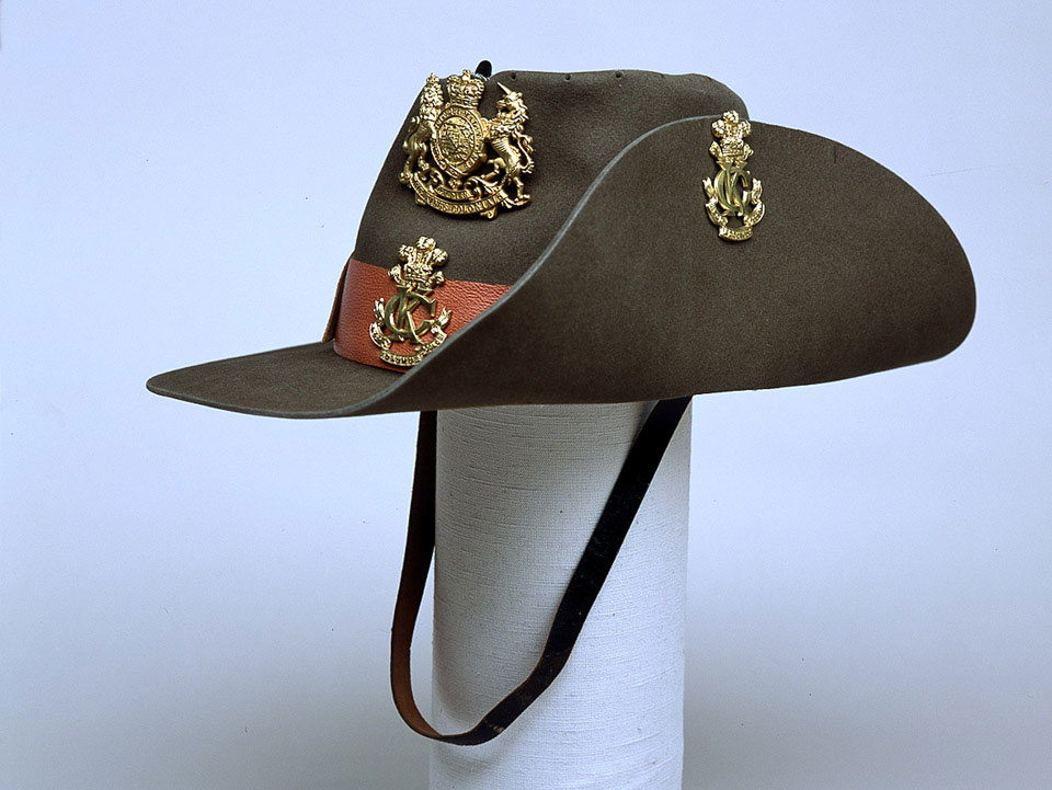 Slouch hat, King's Colonial Yeomanry, worn by King George V, 1911 (c ...